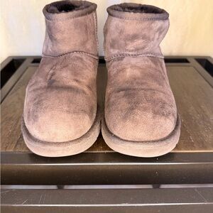 UGG Classic Mini- Chocolate Brown Boots size 8